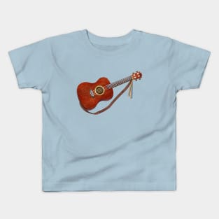 Guitar(Love is love) Kids T-Shirt